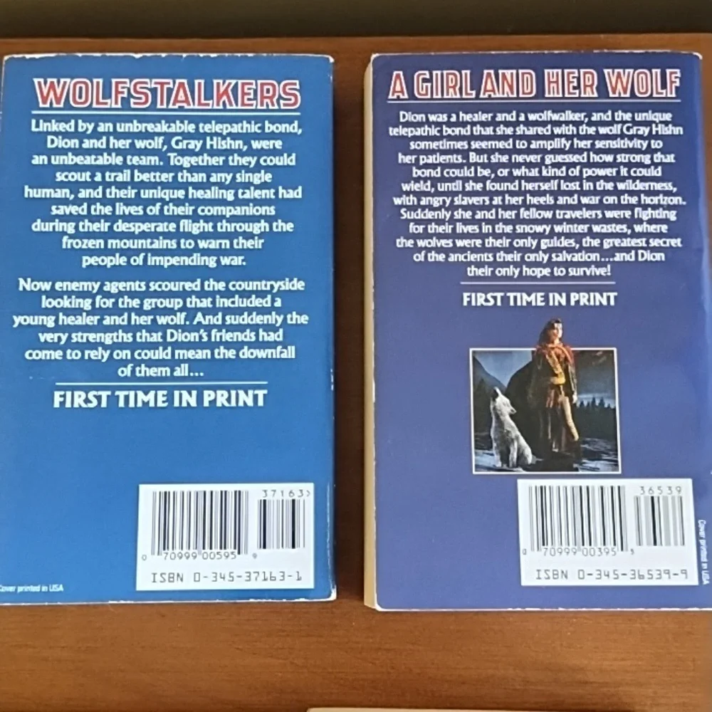 Wolfwalker Series Fantasy Adventure Sword Fights Telepathy Wolf Tara K Harper
